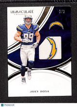 Load image into Gallery viewer, Joey Bosa 2016 Panini Immaculate Collection Gloves Team Logos #GL-JB /2