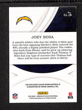 Load image into Gallery viewer, Joey Bosa 2016 Panini Immaculate Collection Gloves Team Logos #GL-JB /2