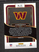 Load image into Gallery viewer, Jayden Daniels 2025 Panini Select Neon Green Prizm Shock #112 /499