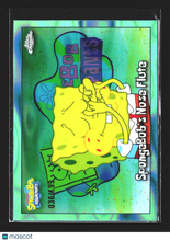 Load image into Gallery viewer, SpongeBob's Nose Flute 2025 Topps Chrome SpongeBob /199 Refractor #200