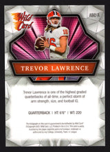 Load image into Gallery viewer, Trevor Lawrence 2021 Wild Card Alumination Autographs Silver #ABC-A