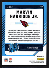 Load image into Gallery viewer, Marvin Harrison Jr. 2024 Donruss Optic Rated Rookies Preview Red Pandora #393