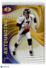 Load image into Gallery viewer, John Elway 2020 Panini Illusions Astounding Gold #A19 /25