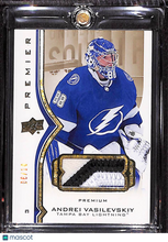 Load image into Gallery viewer, Andrei Vasilevskiy 2020-21 Upper Deck Premier #5 /10