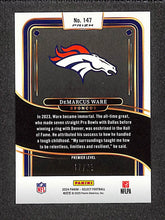 Load image into Gallery viewer, DeMarcus Ware 2024 Panini Select Premier Level Tie-Dye Prizm #147 17/25