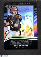 Load image into Gallery viewer, Joe Burrow 2024 Panini Illusions Football HoloHeroes #11