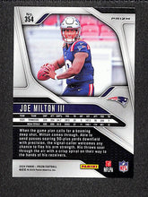 Load image into Gallery viewer, Joe Milton III 2024 Panini Prizm Purple Pulsar #354