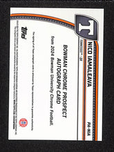 Load image into Gallery viewer, Nico Iamaleava 2024 Bowman Chrome University Chrome Prospect Autographs #PA-NIA