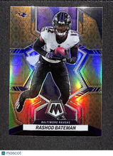 Load image into Gallery viewer, Rashod Bateman 2022 Panini Mosaic Football Honeycomb #15