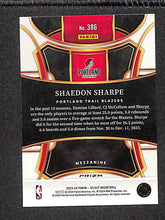 Load image into Gallery viewer, Shaedon Sharpe 2023-24 Panini Select Tiger Stripe Prizm #386