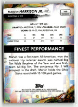 Load image into Gallery viewer, Marvin Harrison Jr. 2024 Topps Finest Purple Refractor #189 /200