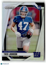 Load image into Gallery viewer, Theo Johnson 2024 Panini Prizm Football Silver #390