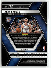Load image into Gallery viewer, Alex Caruso 2025 Panini Mosaic Purple Mosaic #182 /99