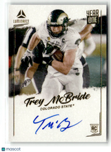 Load image into Gallery viewer, Trey McBride 2022 Panini Luminance Year One Blue Ink #YSR-TMC RC
