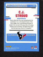 Load image into Gallery viewer, C.J. Stroud 2023 Panini Donruss Optic Purple Shock #244