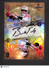 Load image into Gallery viewer, Brock Purdy 2023 Wild Card 5 Card Draw Stacked Deck #DK-BPA 1/1