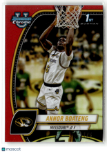 Load image into Gallery viewer, Annor Boateng 2025 Bowman U Chrome Red Refractor #7 /5