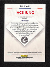 Load image into Gallery viewer, Jace Jung 2024 Panini Boys of Summer Jumbo Prospect Materials #JPM-JJ /49
