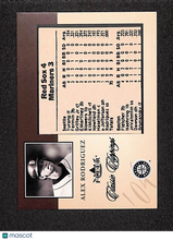 Load image into Gallery viewer, Alex Rodriguez 2004 Fleer Classic Clippings #16 of 25 CC /750