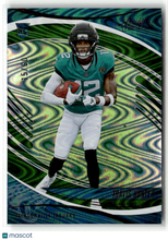 Load image into Gallery viewer, Travis Hunter 2025 Panini Absolute Football Green Wave #186 /60