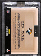 Load image into Gallery viewer, Brian Thomas Jr. 2025 Panini One #3 Autograph Patch 32/49