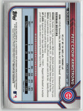 Load image into Gallery viewer, Pete Crow-Armstrong 2022 Bowman Chrome Prospects Orange Shimmer #BCP-102 /25