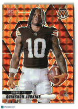 Load image into Gallery viewer, Quinshon Judkins 2025 Panini Mosaic Football Mosaic Orange #276 /199 RC