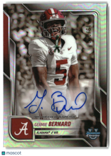 Load image into Gallery viewer, Germie Bernard 2025 Bowman University Chrome Autographs #BCA-GB /299