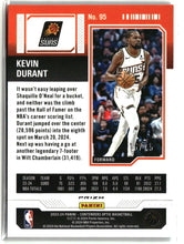 Load image into Gallery viewer, Kevin Durant 2024 Panini Contenders Optic Pink #95 /75