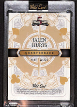 Load image into Gallery viewer, Jalen Hurts 2024 Wild Card 5 Card Draw Stacked Deck #SDPD-JHN 1/1