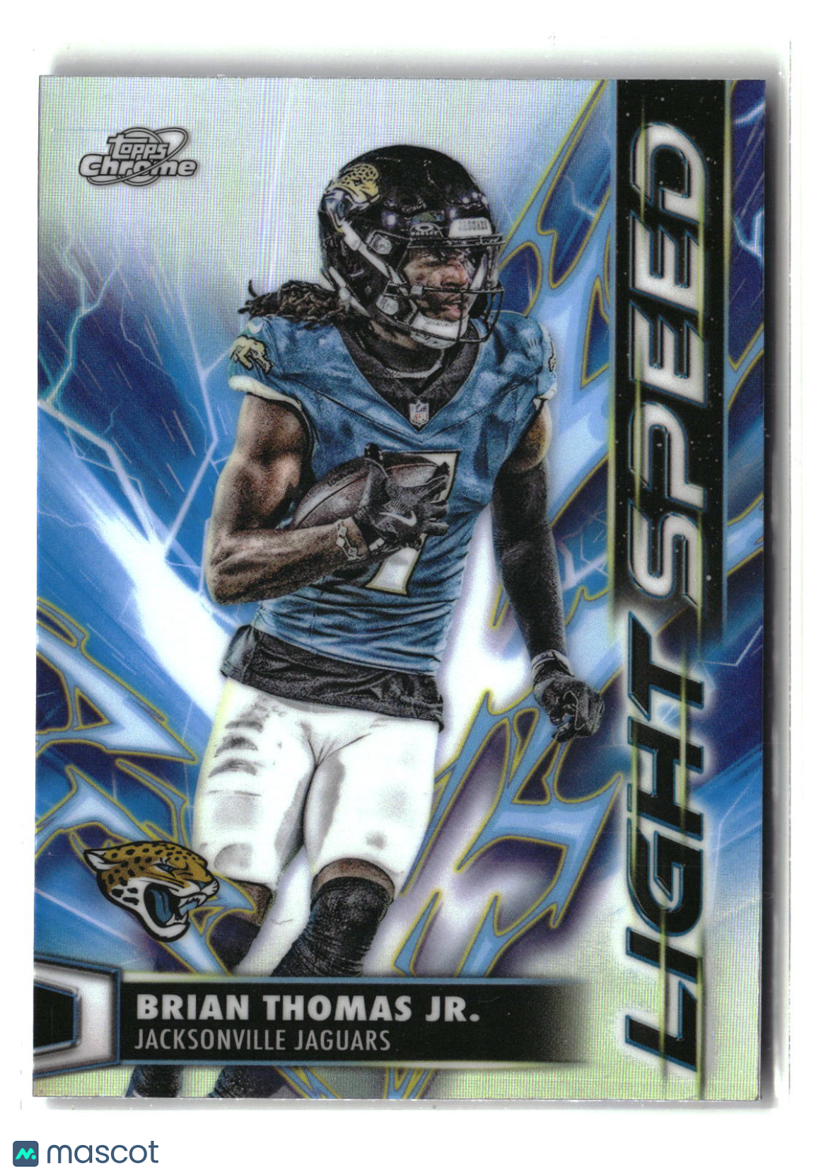 Brian Thomas Jr. 2025 Topps Chrome Light Speed #LS-26