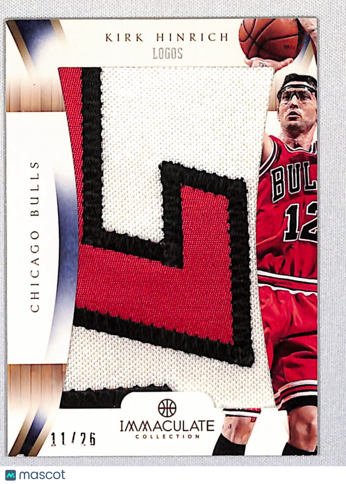 Kirk Hinrich 2013 Panini Immaculate Collection #IP-KH 11/26