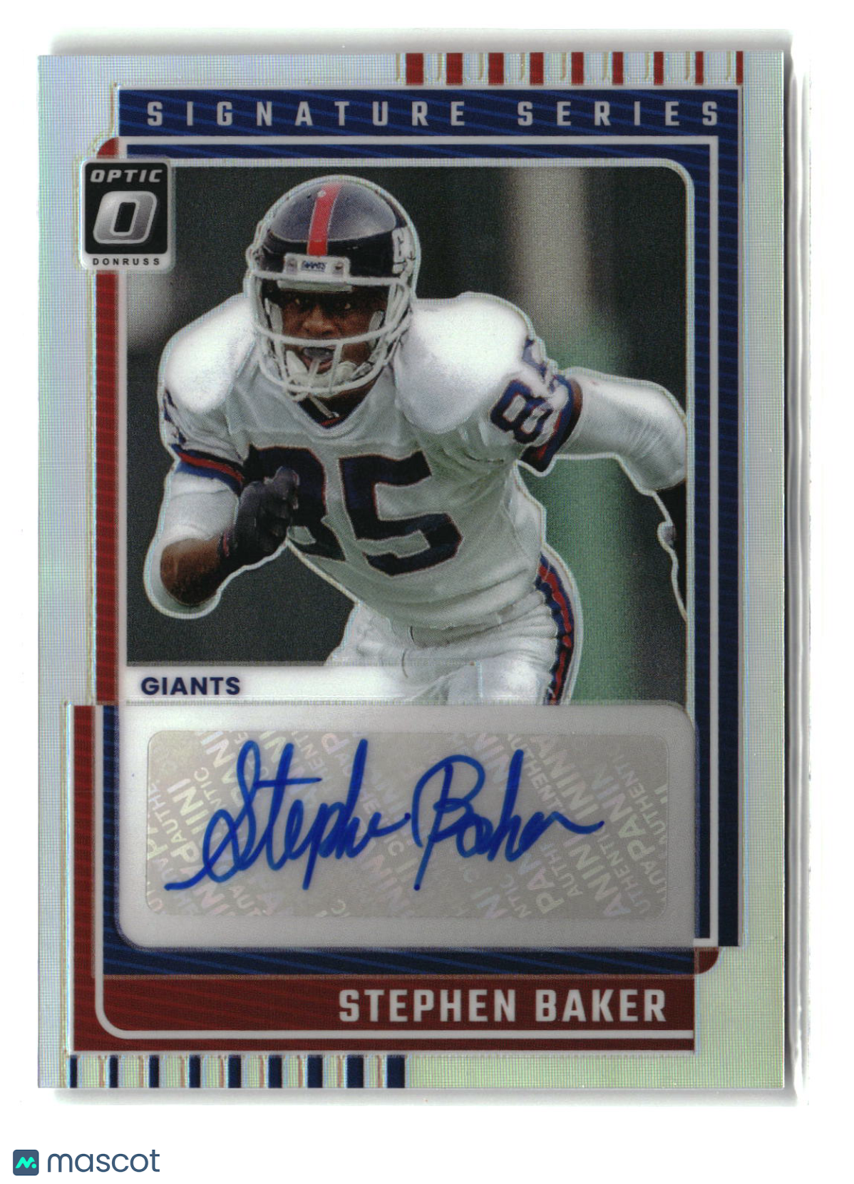 Stephen Baker 2025 Panini Donruss Optic Football Signature Series Holo #SSH-SB