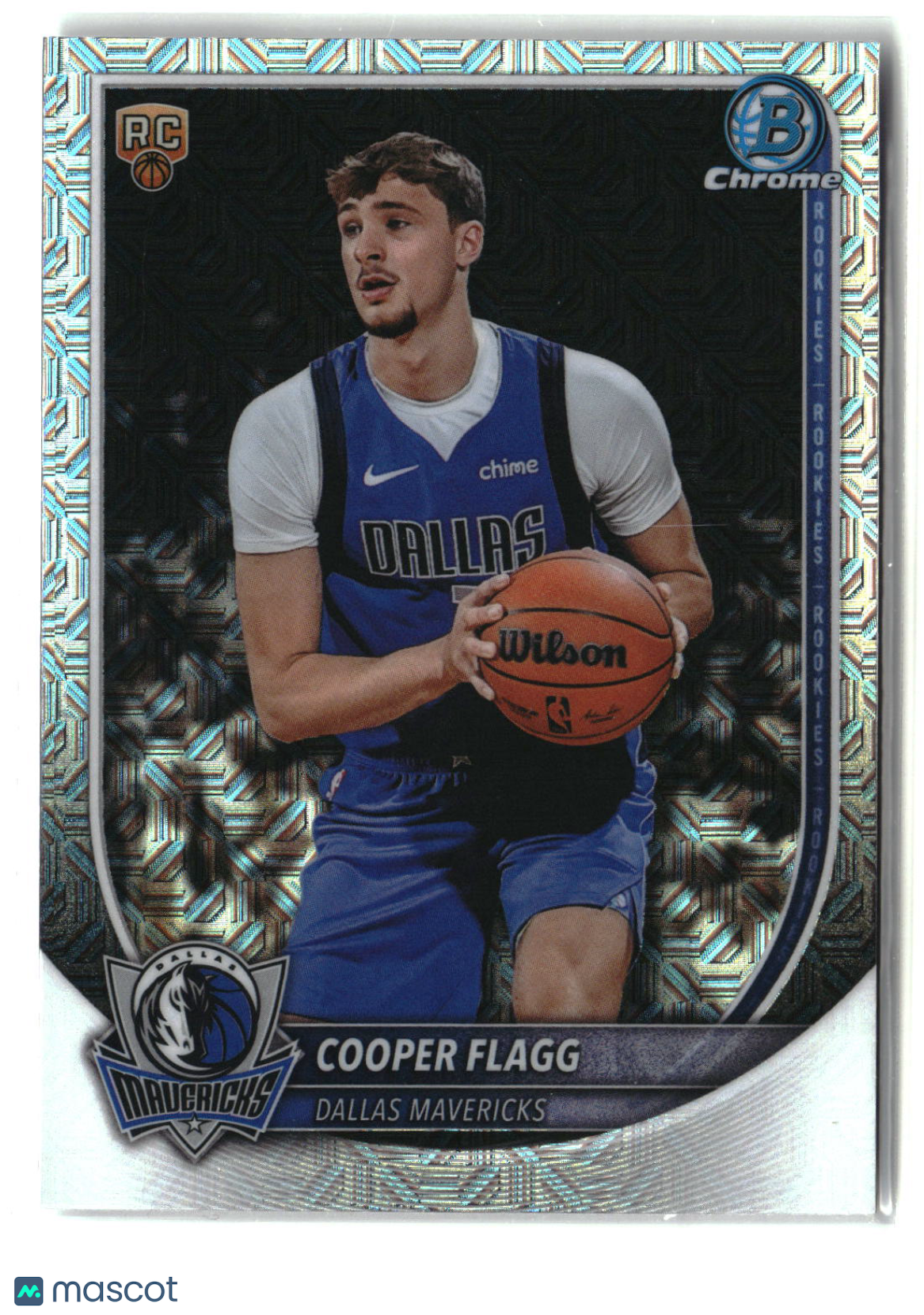 Cooper Flagg 2025 Bowman Chrome Mojo Refractor #BCV-1