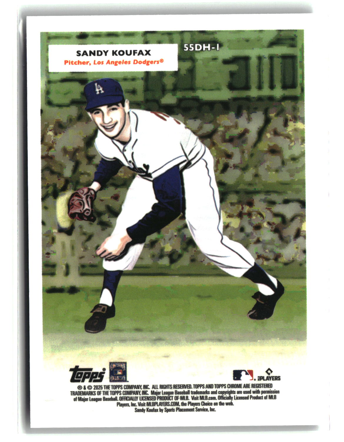 Sandy Koufax Shohei Ohtani 2025 Topps Chrome #55DH-1