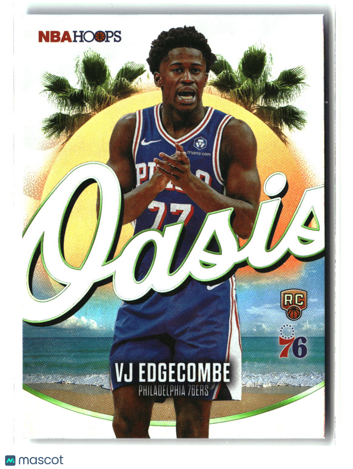 VJ Edgecombe 2026 Topps NBA Hoops Oasis #O-6
