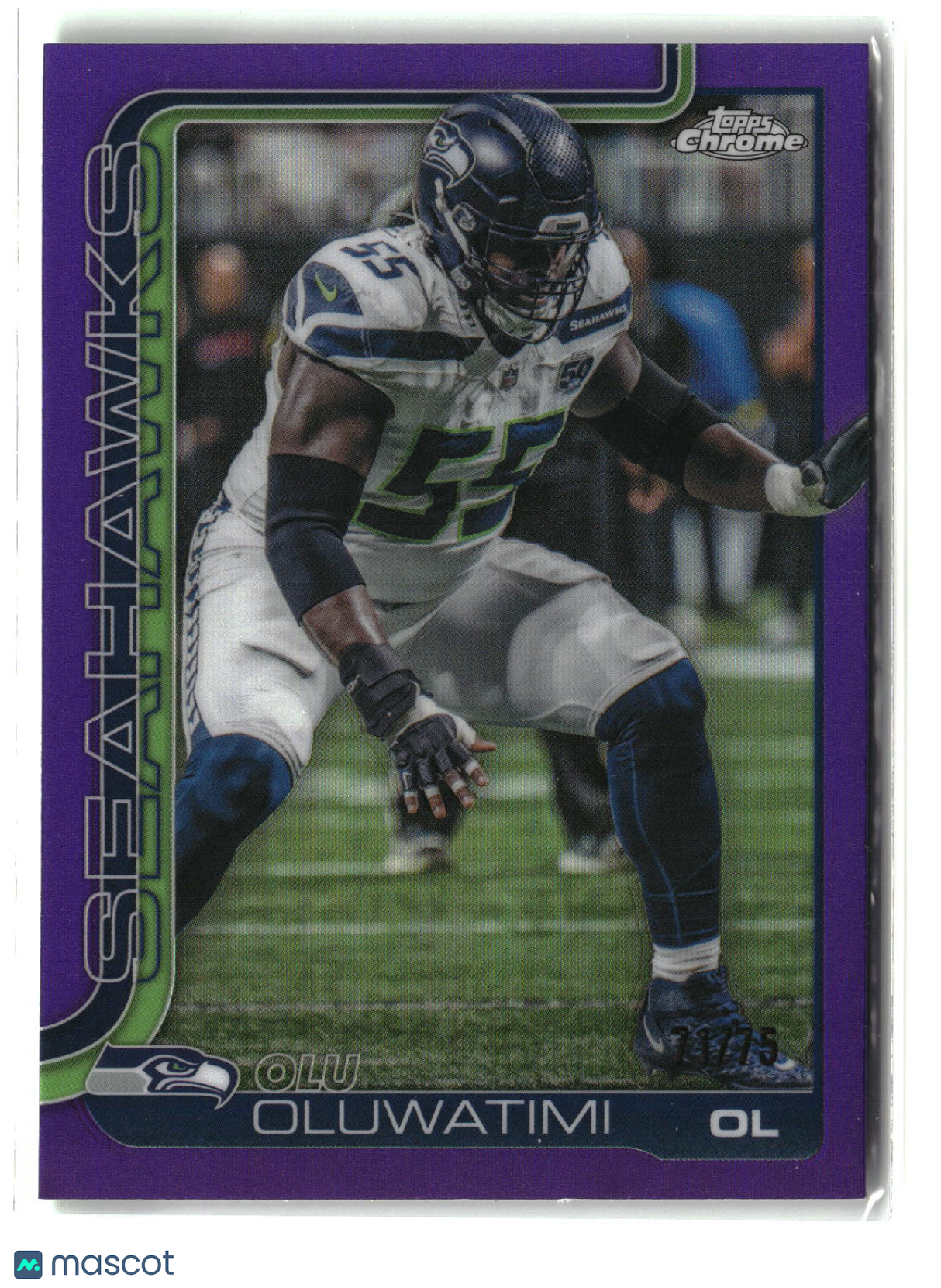 Olu Oluwatimi 2025 Topps Chrome Purple #273 71/75