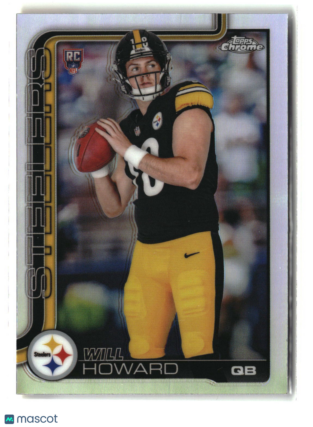 Will Howard 2025 Topps Chrome Refractor #321