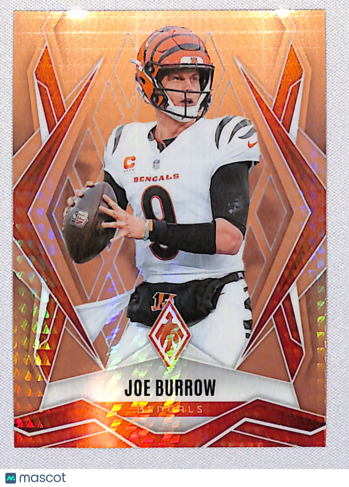 Joe Burrow 2025 Panini Phoenix Football Bronze Hyper #30 18/50