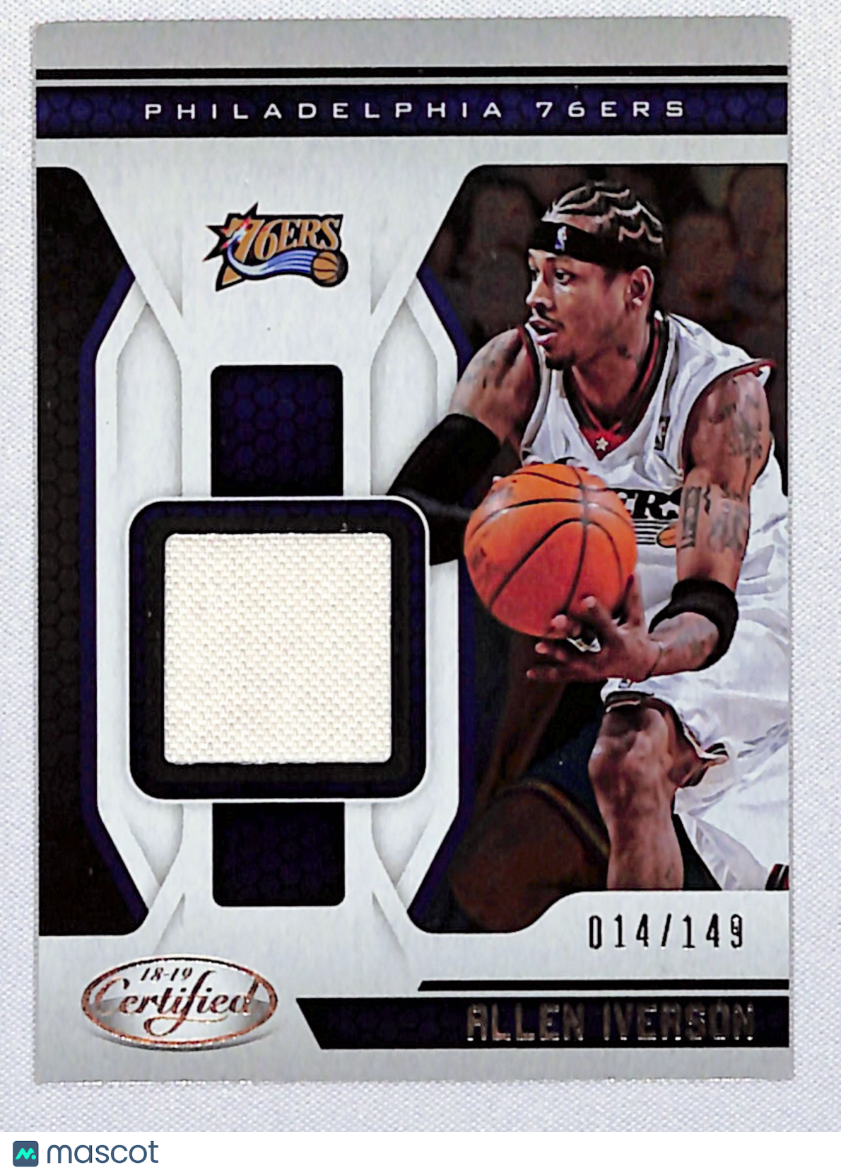 Allen Iverson 2018 Panini Certified #MT-AIV 014/149