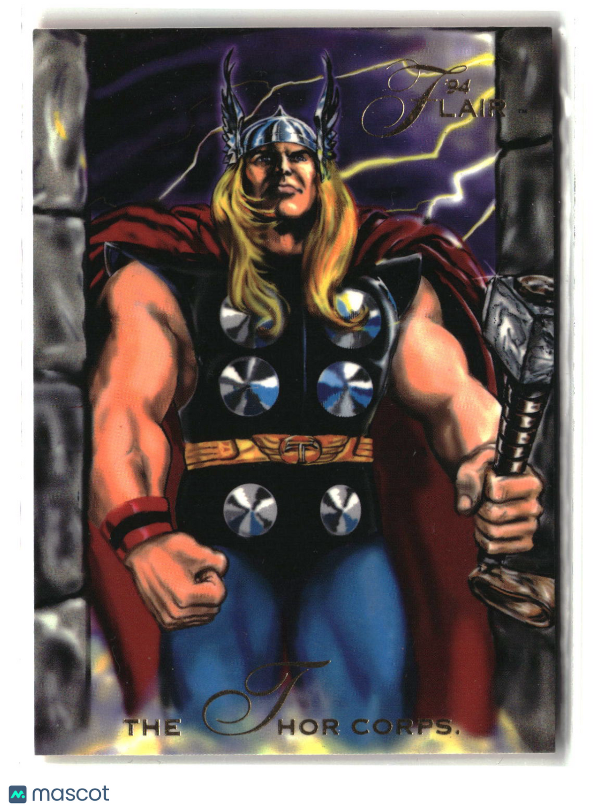 The Thor Corps 1994 Flair Marvel #128