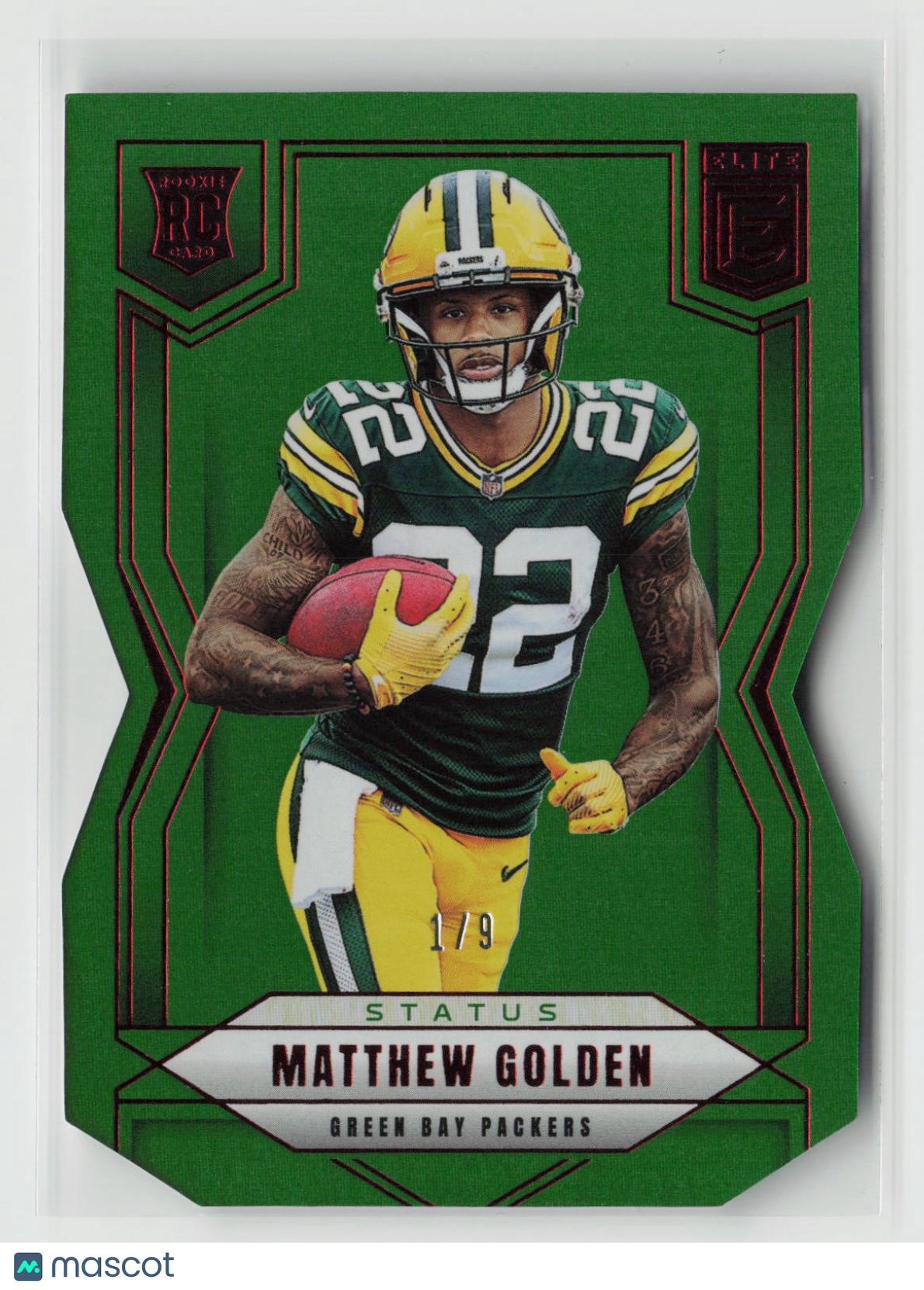 Matthew Golden 2025 Panini Donruss Elite Status Die-Cut #144 1/9