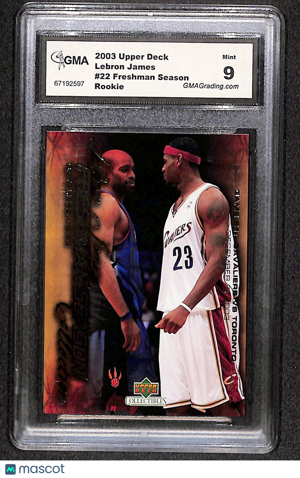 LeBron James 2004 Upper Deck Freshman Season Collection #22