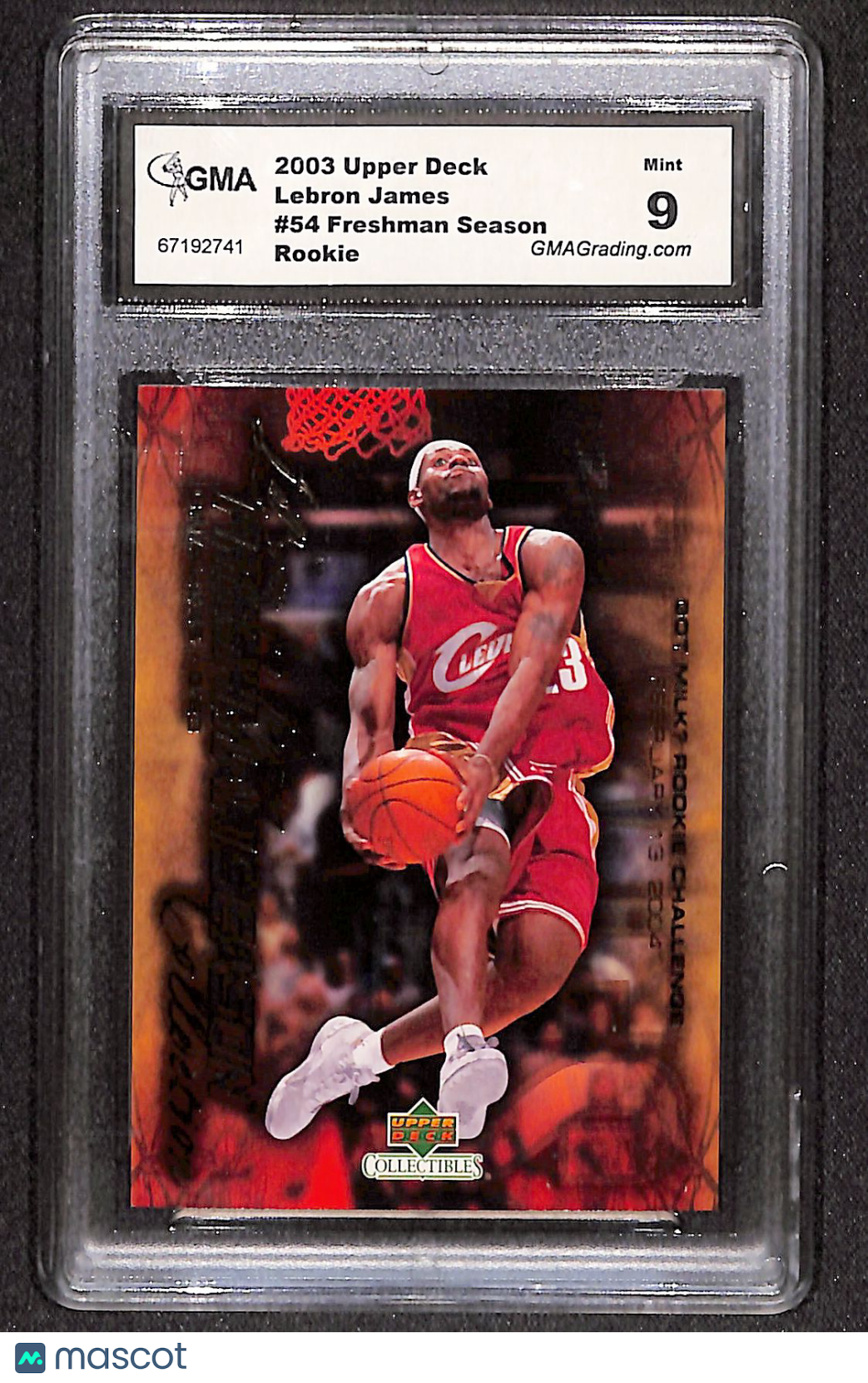 LeBron James 2004 Upper Deck LeBron James Freshman Season Collection #54