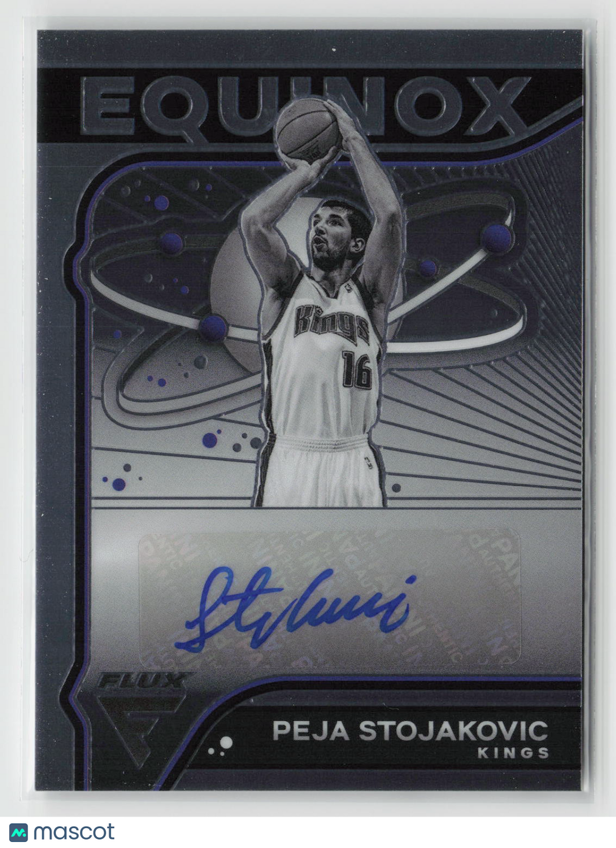 Peja Stojakovic 2022-23 Panini Flux Equinox Autographs #EA-PJS