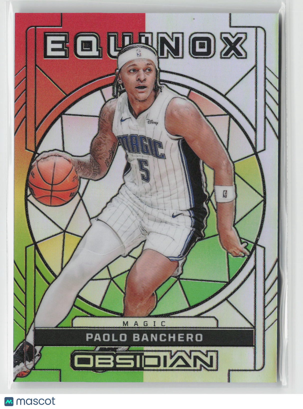Paolo Banchero 2023-24 Obsidian Equinox Electric Etch Reggae Flood #1 22/60