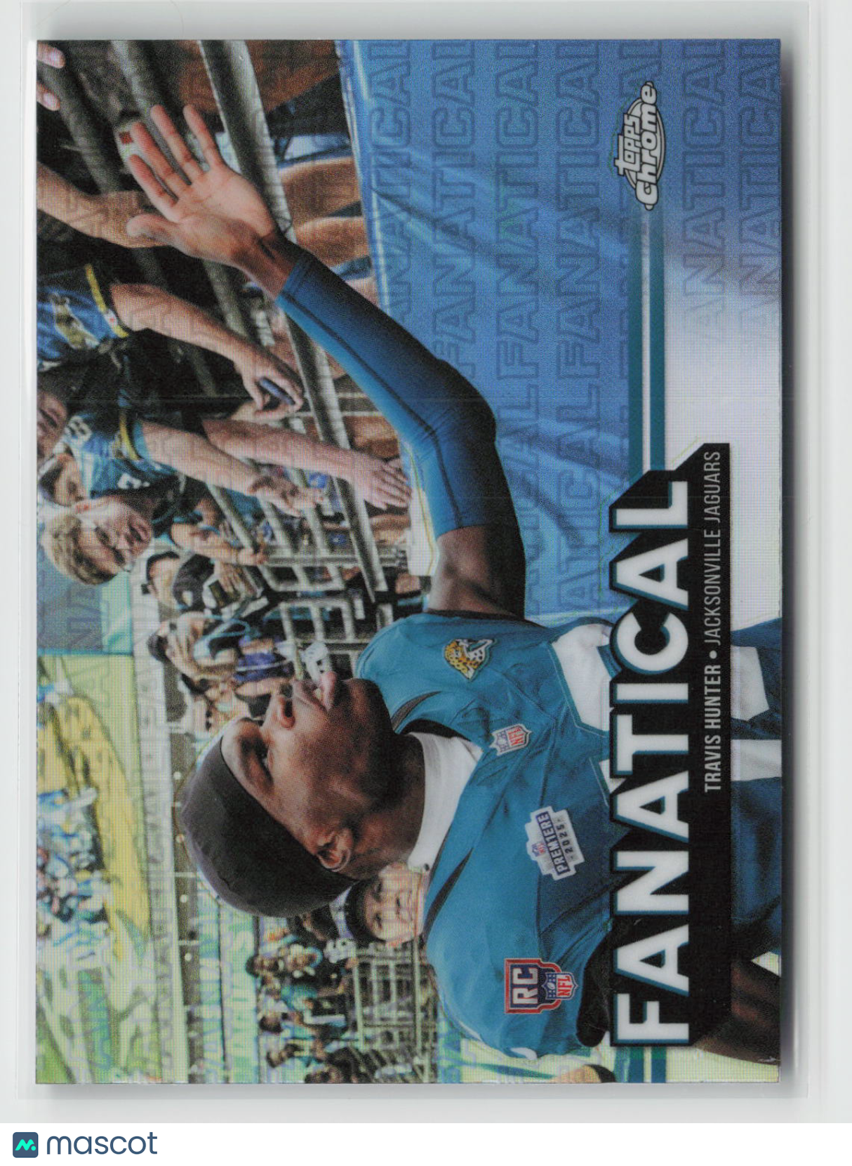 Travis Hunter 2025 Topps Chrome Football Fanatical #FF-10