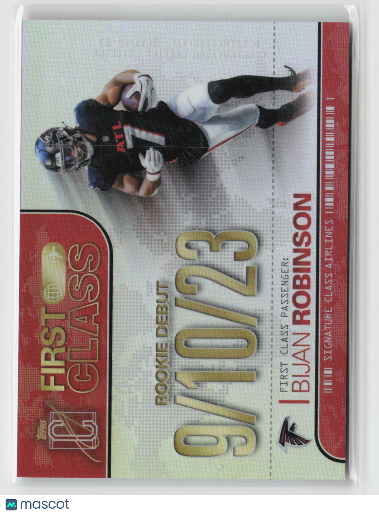 Bijan Robinson 2025 Topps Signature Class First Class #FC-19