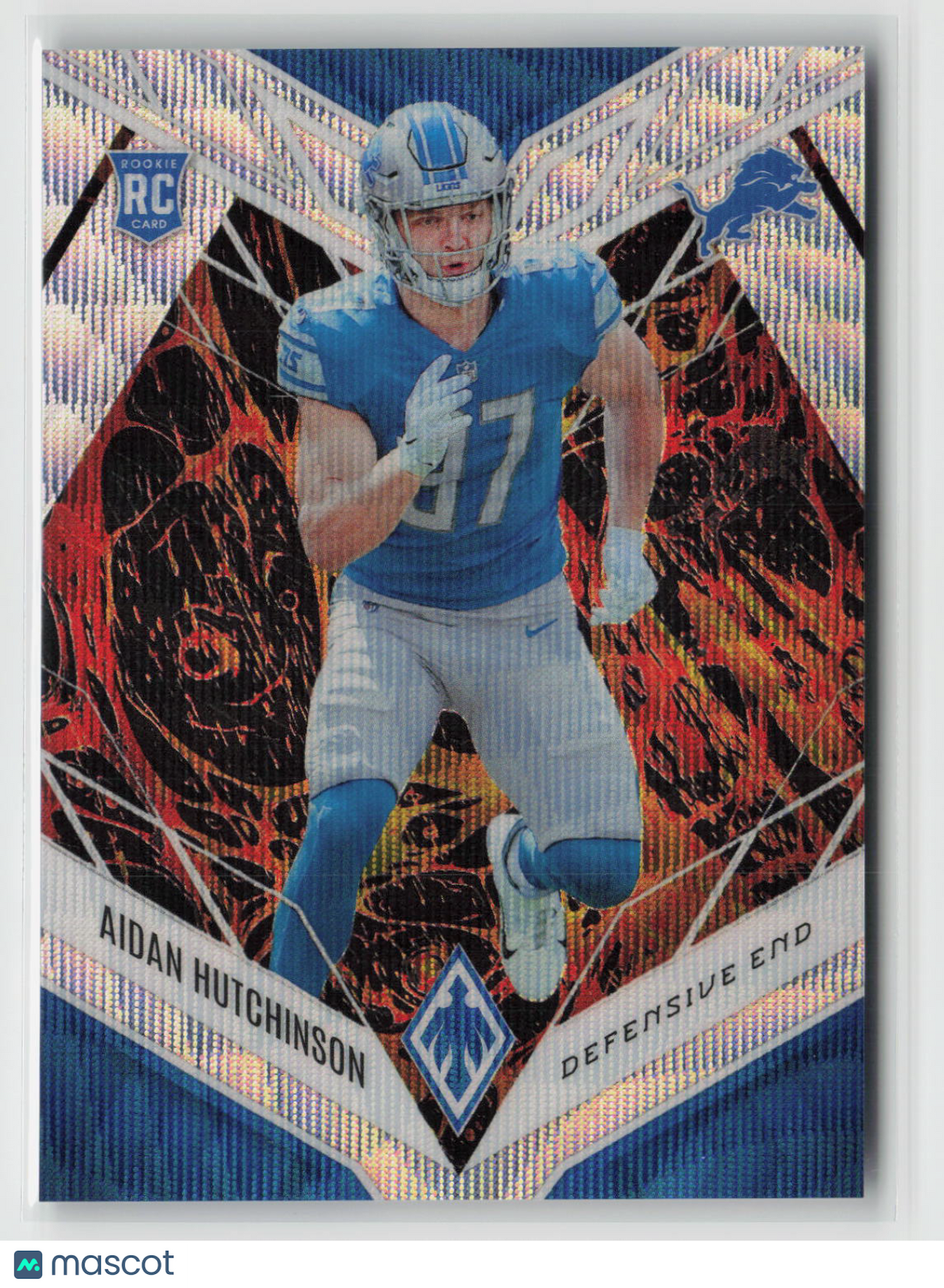 Aidan Hutchinson 2022 Panini Phoenix Lava #113 167/175