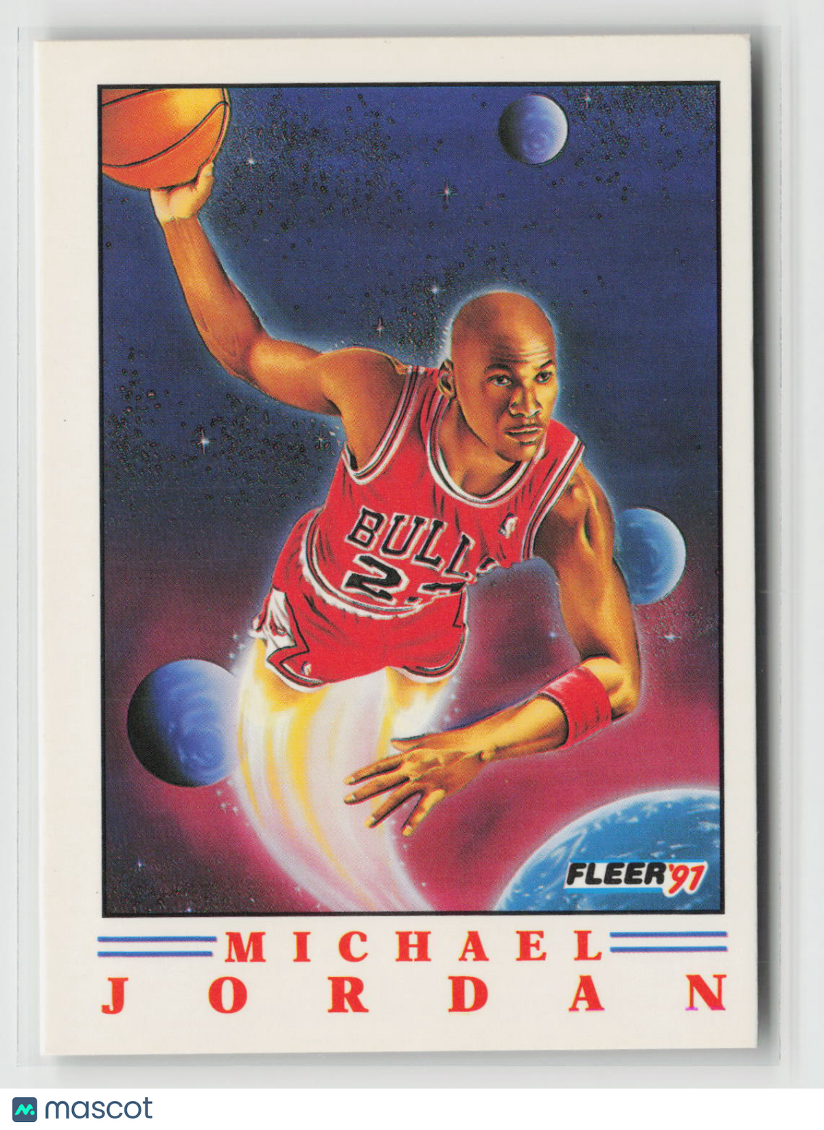 Michael Jordan 1991 Fleer #2 of 6